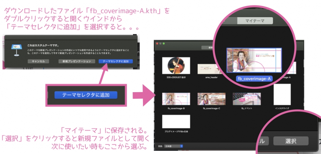 オリジナルfacebookカバー写真の作り方keynoteテンプレートで簡単イベントページにも 教える仕事 のためのpagesでのチラシデザインを徹底サポート デザイナー中條マキコ